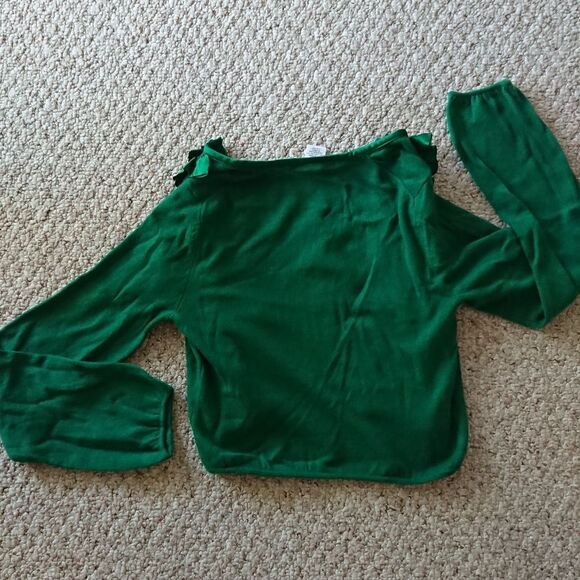 Nanette Lepore runaway love 100% cashmere cardigan in emerald green size XS - Picture 2 of 11